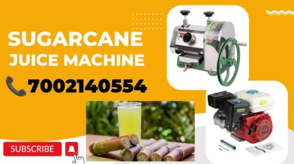 Sugarcane Juice Machine Stainless Steel  - Image 2