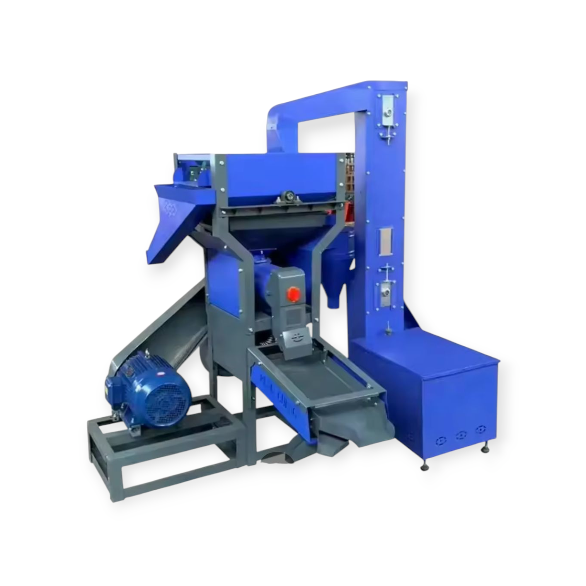 Mini Commercial Rice Mill Machine - 6N70 PRO MAX Elevator Model - With 10HP Crompton 1440RPM Three Phase Motor