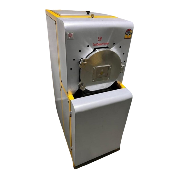 Mild Steel 2 in 1 Double Chamber Pulverizer - 5HP Three Phase - Image 2
