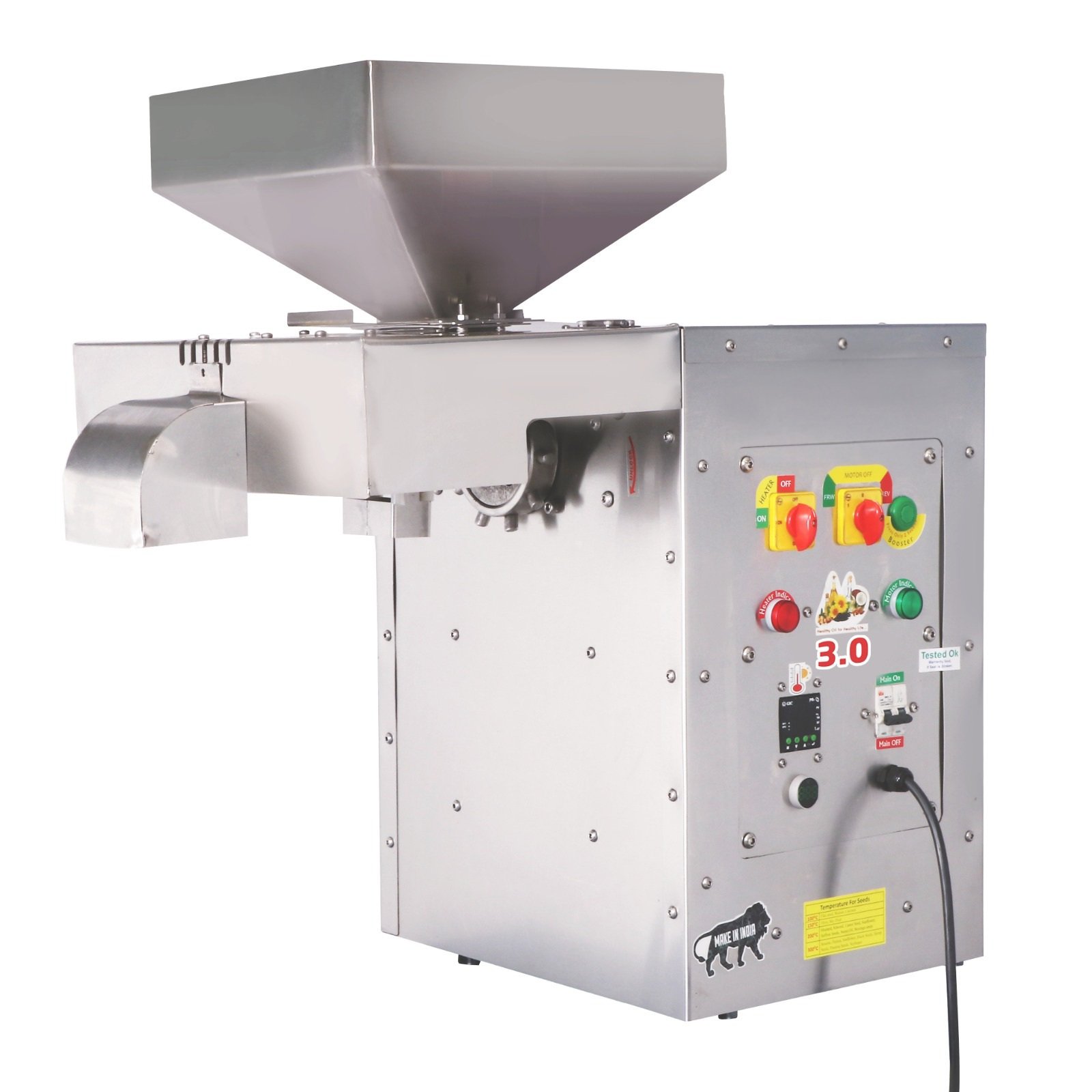 Commercial Cold Press Oil Extraction Machine – NS 3000
